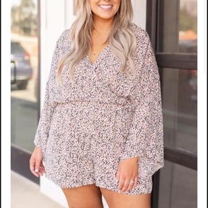 Chic soul split the difference romper